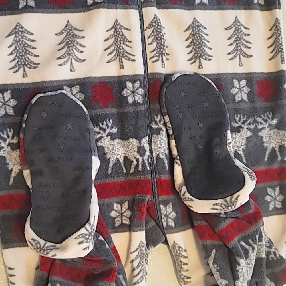 NWT Old Navy Baby/Toddler One-Piece Footed Pajama, Size 18-24 mos. - Picture 3 of 4